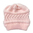 thumbnail image 1 of iHPH7 Winter Beanies for Men Beanie Hat Slouchy Beanie Y2k Hat Winter Beanies for Women Knit Hat Skull Cap Women Pink One Size, 1 of 3