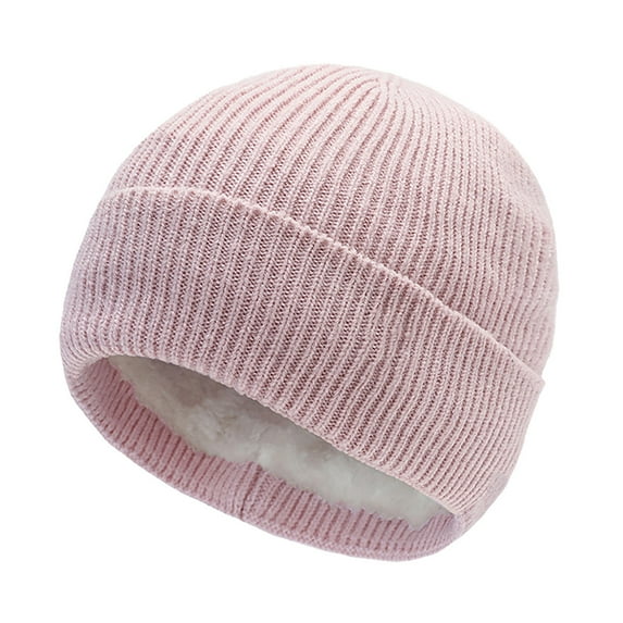 iHPH7 Winter Beanies for Men Cute Beanies for Women Wool Hats for Men Skull Cap for Winter Hats for Women Skull Hat Skull Beanie Pink One Size