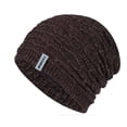 thumbnail image 1 of iHPH7 Winter Caps for Men Skull Caps for Men Skull Beanie Knit Cap Cute Beanie Knitted Hat Coffee One Size, 1 of 5