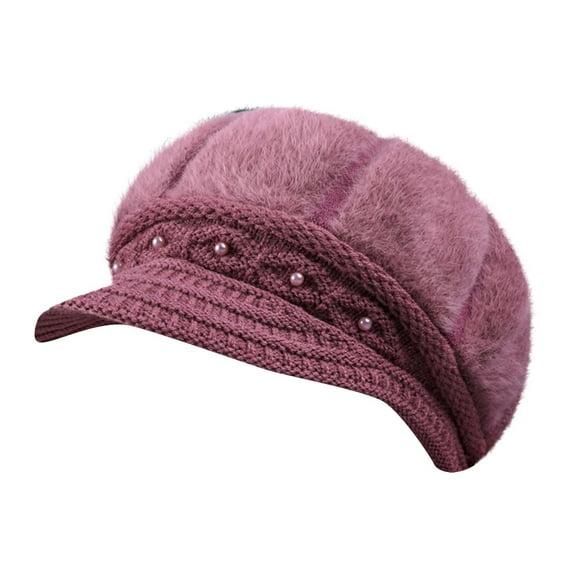 iHPH7 Winter Hats for Women Cold Weather Winter Beanies for Men Beanie Hat Skull Hat Skull Cap Beanie Skull Cap for Winter Beanie Pink One Size