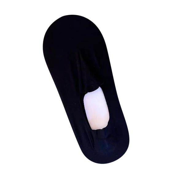 iHPH7 Women's No Show Socks No Slip Socks Women Thin Socks Womens Socks Low Cut Ladies Socks Low Cut Socks Women No Show Socks for Women Black One Size