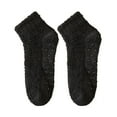 thumbnail image 1 of iHPH7 Women's Slipper Socks Soft Socks for Women Fuzzy Women Crew Socks Womens Fuzzy Socks Fluffy Socks Sleep Socks Lounge Socks Black One Size, 1 of 4