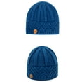 thumbnail image 1 of iHPH7 Womens Beanie Hats Watch Cap Winter Caps for Women Skull Beanie Knit Cap Y2k Beanie Skull Caps for Men Blue One Size, 1 of 4