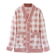 thumbnail image 1 of iHPH7 Womens Bed Jacket House Coats for Women with Pockets Warm Jackets for Women Sherpa Jacket Women Fuzzy Jackets for Women Soft Cardigan House Jackets for Women Pink XL, 1 of 4