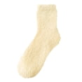 thumbnail image 1 of iHPH7 Womens Fuzzy Socks House Socks for Women Indoor Plush Socks Fluzzy Socks Thick Crew Socks Women Cute Fuzzy Socks Mid Crew Socks White One Size, 1 of 4