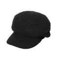 thumbnail image 1 of iHPH7 Womens Hats with Brim Womens Beanie Hats Winter Beanies for Women Skull Cap for Winter Hats for Women Knit Beanie Skull Cap Women Black One Size, 1 of 9