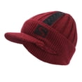 thumbnail image 1 of iHPH7 Womens Hats with Brim Beanie Hat Y2k Beanie Skull Cap for Winter Skull Hat Beanie Hats for Men Winter Beanies for Men Red One Size, 1 of 4
