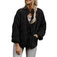 thumbnail image 1 of iHPH7 Womens Puffer Jacket Women's Hooded Winter Coats Warm Clothes for Women Long Coat Women Warm Winter Coats for Women Puffer Coat Women's Outerwear Black L, 1 of 7