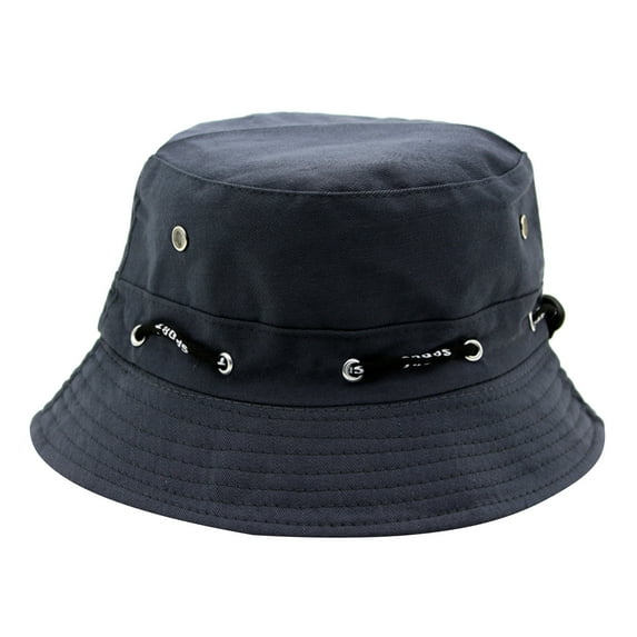 iHPH7 Womens Summer Hats with Brim Summer Bucket Hats for Women Packable Sun Hat Fishing Hat Wide Brim Bucket Hats for Women, Dark Gray One Size