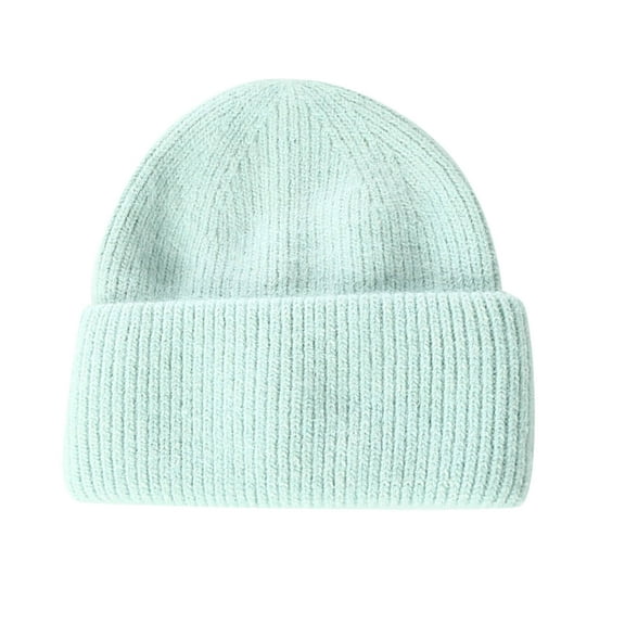 iHPH7 Womens Winter Hat Skull Cap for Winter Beanie Hats for Women Cute Beanie Ski Hat Skull Caps for Men Y2k Beanie Mint Green One Size