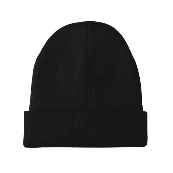 iHPH7 Wool Hat Winter Caps for Men Watch Cap Winter Beanie Warm Hat Skull Caps for Men Knit Hat Black One Size