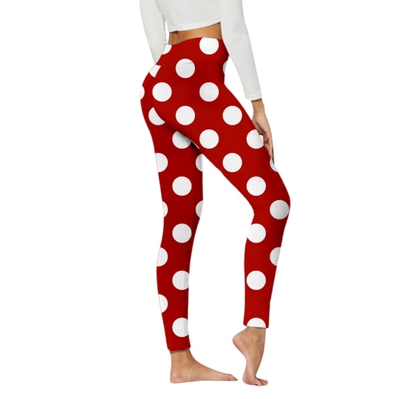 iHPH7 Workout Leggings for Women High Waisted Leggings for Women Running Leggings for Women's Activewear Athletic Leggings for Women Yoga Leggings for Women Compression Leggings for Women Red L