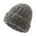 thumbnail image 1 of iHPH7 Y2k Beanie Mens Hats Warm Hats for Women Winter Beanies for Women Womens Winter Hat Winter Hat Skull Cap for Winter Gray One Size, 1 of 6