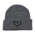 thumbnail image 1 of iHPH7 Y2k Hat Warm Hat Beanie Knitted Hat Womens Winter Hat Winter Beanies for Women Skull Beanie Gray One Size, 1 of 4