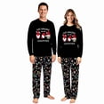 thumbnail image 1 of iHapHap Gnomies Matching Couple Pajamas, Cotton Blend Holiday Sleepwear, Womens XL, 1 of 6