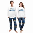 thumbnail image 1 of iHapHap Happy Hanukkah Couple Pajamas, Cotton Blend Festival Sleepwear, Men 2XL, 1 of 5