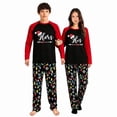 thumbnail image 1 of iHapHap His Hers Christmas Pajamas, Cotton Blend Couple Sleepwear Set, Womens S, 1 of 7