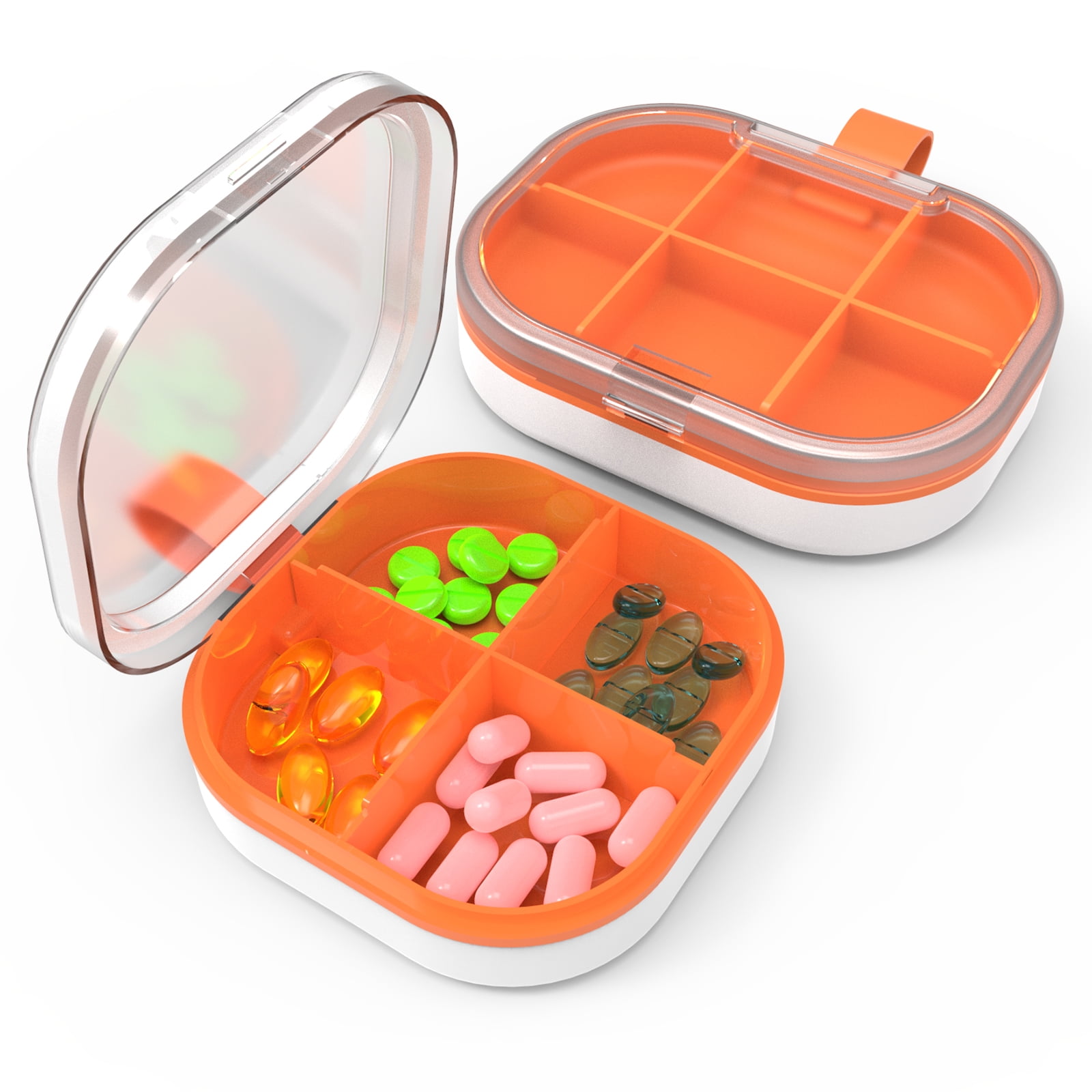 GLEAVI Box Household Medicine Box Medicine Storage Container Medication  Organizer Inhaler Case Medicine Case Plastic Container Versatile Storage  Case