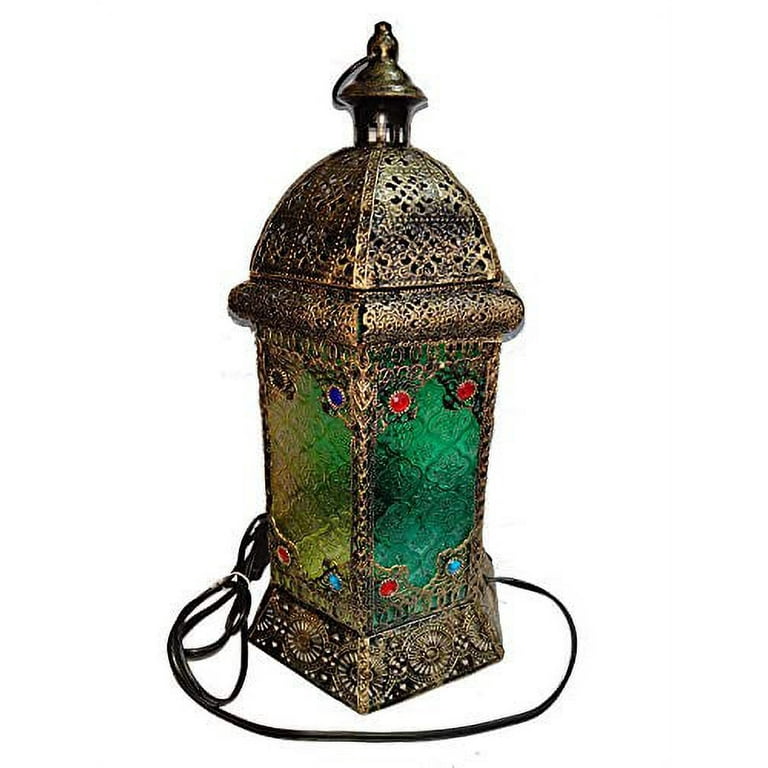 Electric moroccan lantern top