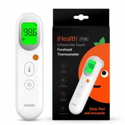 iHealth PT9S No-Touch Forehead Thermometer, Digital Infrared Thermometer for Adults, Kids & Babies, Fast Temperature Reading