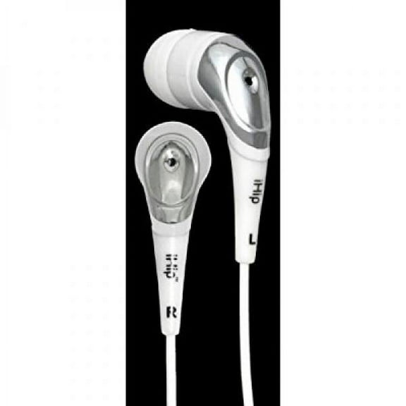 iHip IP-EP26-W Noise Canceling Effect Stereo Earphones (White)