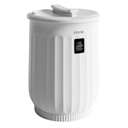 iHome 20L Towel Warmer Bucket with Inner Fragrance Pad Holder 400 W, White Plastic Finish