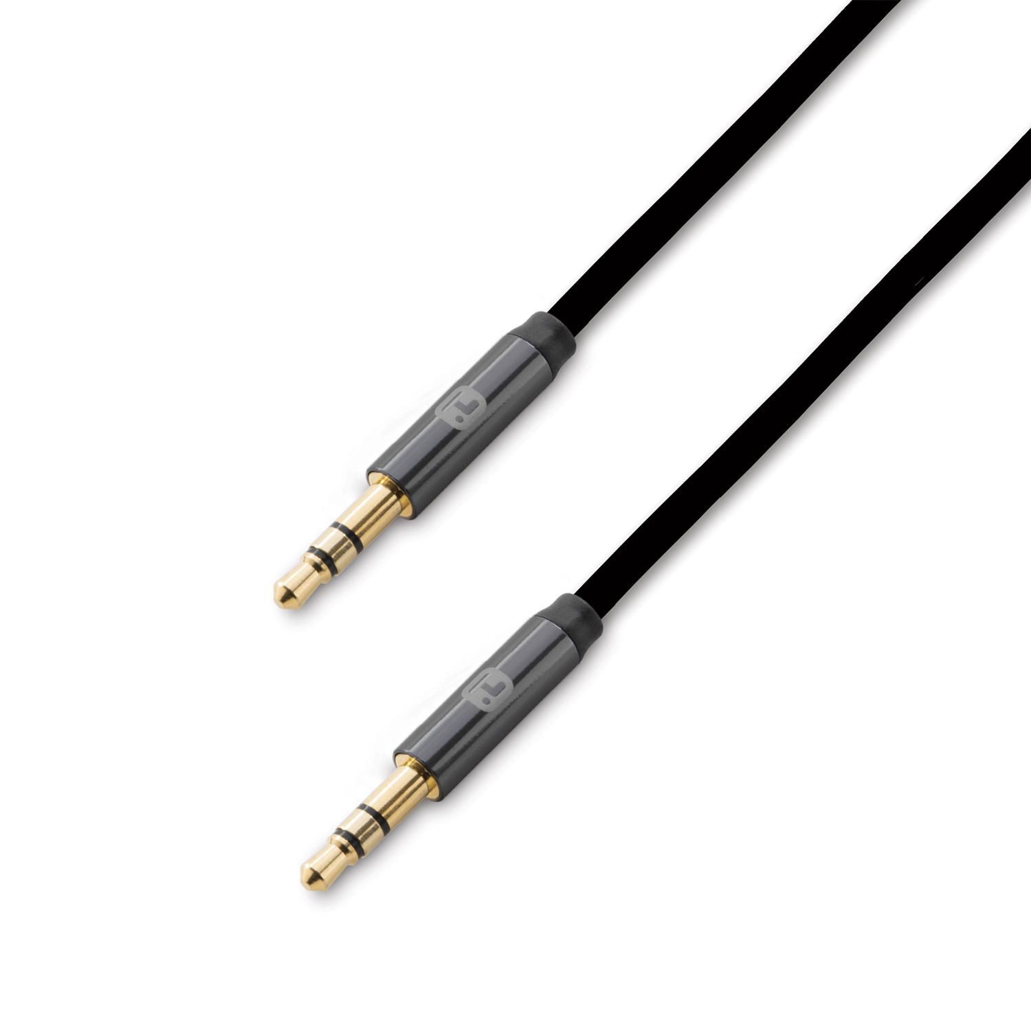 iHome 3' TPE 3.5mm Audio Cable (Black), 1 each, sold by each