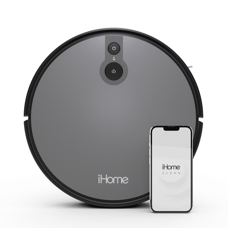 iHome AutoVac Juno Robot Vacuum with Mapping Technology, 2000pa Strong  Suction Power, 100 Minute Runtime, App Connectivity - Walmart.com