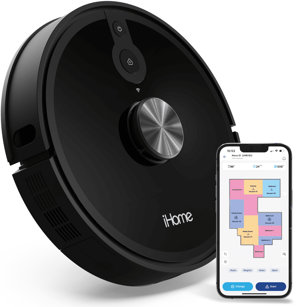 Lefant Robot Vacuum WI-FI Connected 2000Pa Power Suction, Self-Charging,  M501-B