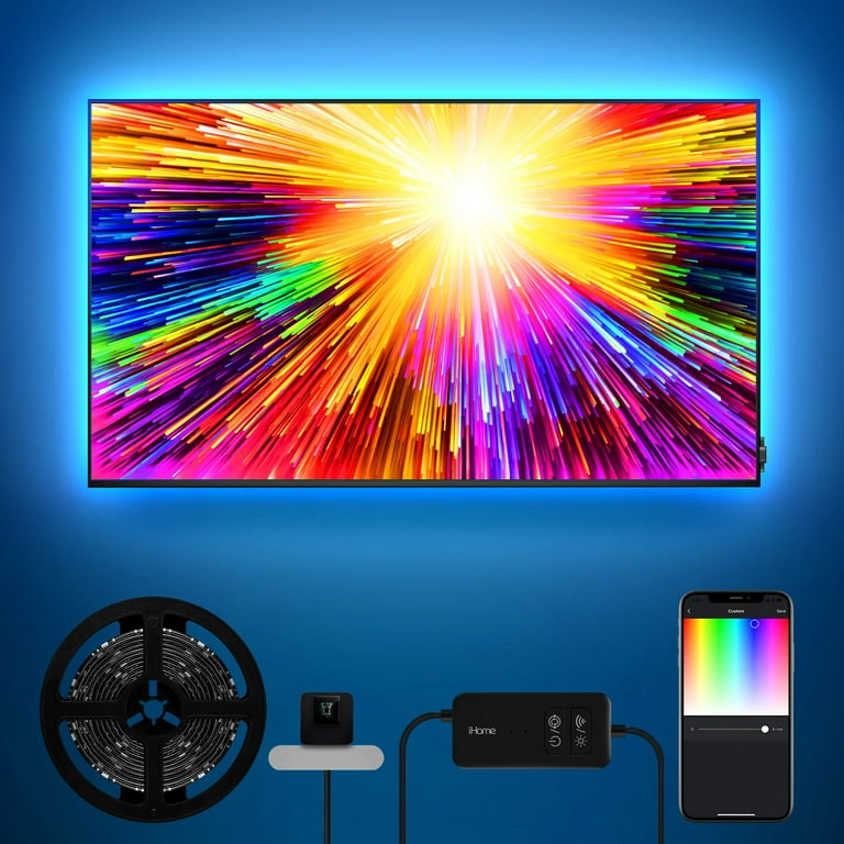 This awesome TV backlight kit glows the same colors as the images on your  screen