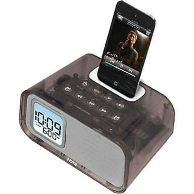 iHome Desktop Clock Radio, Mono, Apple Dock Interface, Proprietary