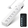 thumbnail image 1 of iHome IH-SW007-199 Flow 3 ft. 6-Outlets Smart Surge Protector, 1 of 9