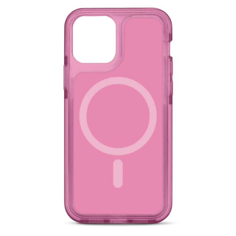 Ihome Magnetic Velo Cell Phone Case for Apple iPhone 14 Pro, Pink Ihome Magnetic Velo Cell Phone Case for Apple iPhone 14 Pro, Pink