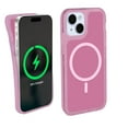thumbnail image 1 of iHome Magnetic Velo Phone Case for iPhone 16e/16/15/14 Pro/14/13 Pro/13, Pink, 1 of 9