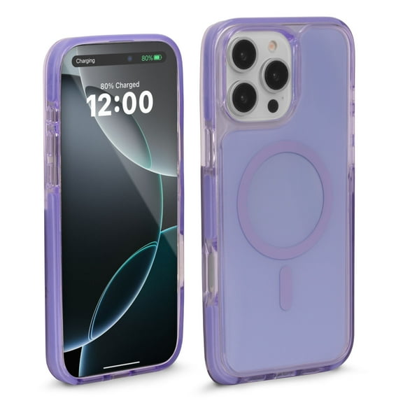 iHome Premium iPhone 16 Pro Max Case, MagSafe Compatible, Drop Protection with Shock-Absorbing Bumpers