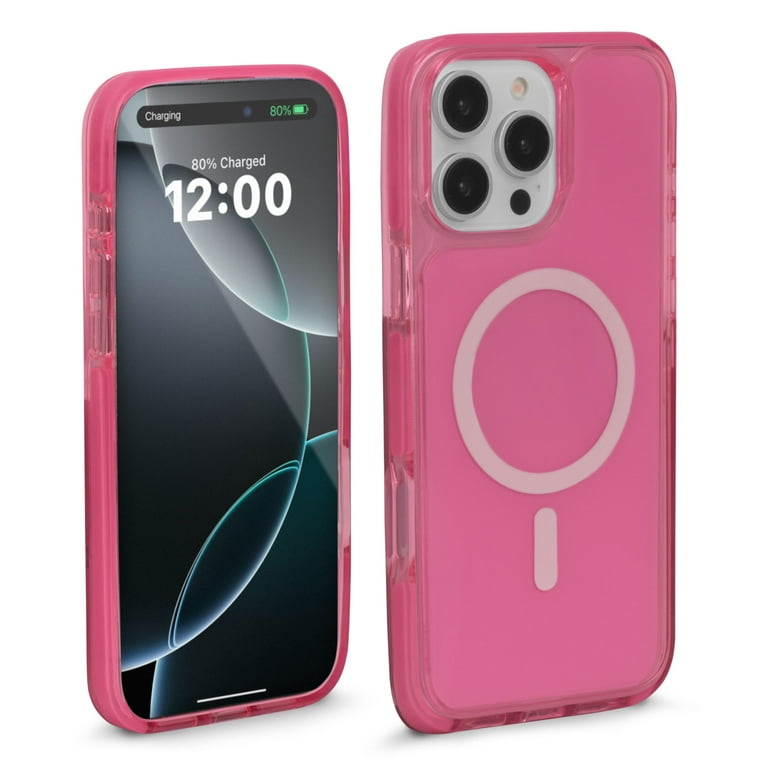MagSafe Hülle Für IPhone 12-16 Pro Max – Magnetisch, Robust, Mit Standfunktion, In Vielen Farben