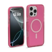 iHome Magnetic Velo Phone Case for iPhone 17/16 Pro, Pink