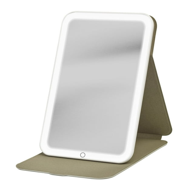 iHome Portable Lighted Vanity Make Up Mirror,2pack