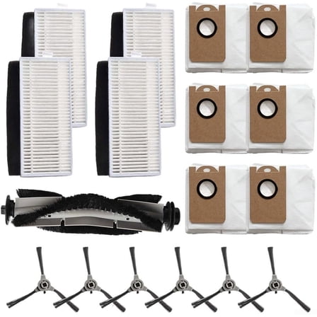 iHome Robot Vacuum Parts Kit Main Brush Side Brushes Filters