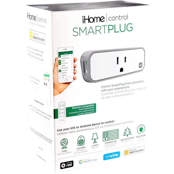 iHome Smart Plug, 1-Pack