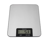 iHome Stainless Steel Digital Food Scale with Tare, 11 lb / 5 kg Capacity, Multi-Unit Kitchen Scale g, oz, lb, ml, fl oz