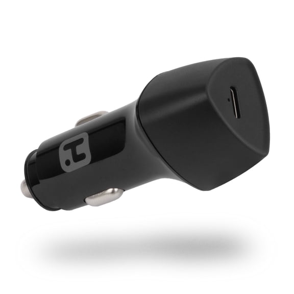 iHome USB-C Car Charger, 10W Fast Charging, Universal Design, Plug and Play, Black