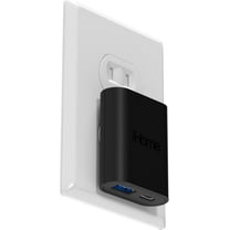 iHome USB C Charger: AC Pro 20W Multiport Charger (1 USB-C Port, 1 USB-A Port) Black