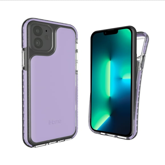 iHome Velo Silicone Impact Case for iPhone 11/XR, Lavender