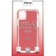 thumbnail image 1 of iHome Velo Silicone Impact Case, iPhone 12 Mini, Coral, 1 of 6