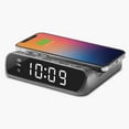 thumbnail image 1 of iHome Wireless Charger with Digital Alarm Clock for Bedroom, Home Office, or Dorm (iW14), 1 of 4