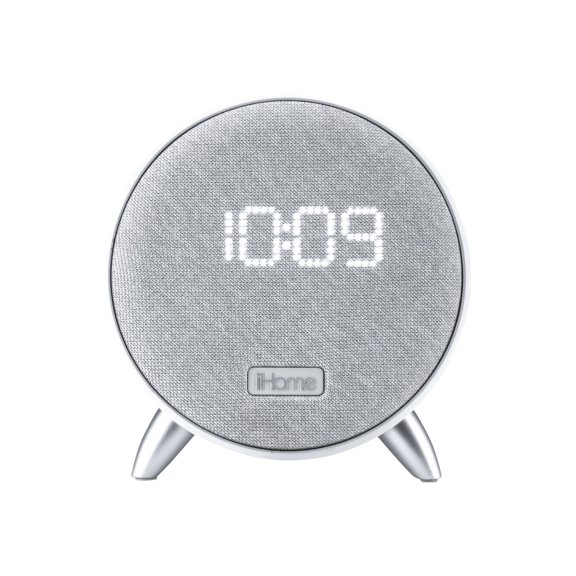 iHome iBT235W - Speaker clock - wireless - Bluetooth - white