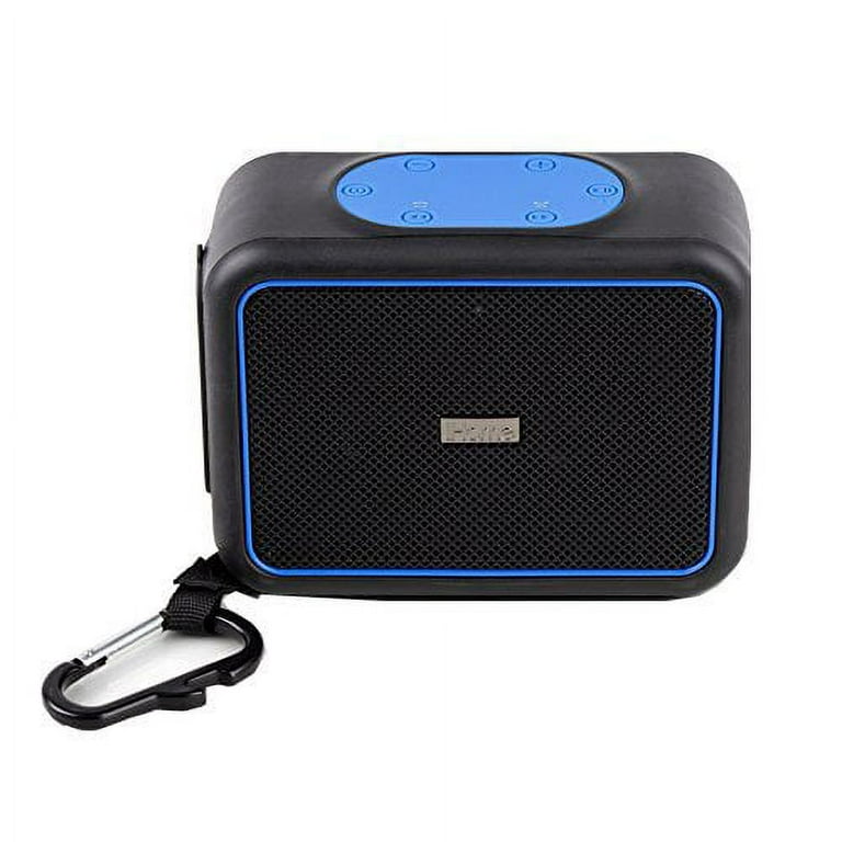 iHome iBT35BLC 1 iBT35 Rugged Portable Waterproof Bluetooth Stereo Speaker with Speakerphone