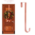 thumbnail image 1 of iHomeGarden 15" Heavy Duty Wreath Hanger for Front Door - Metal Over Door Hook, Christmas Decorations Holder (Larger Size), Copper (Larger Size), 1 of 9