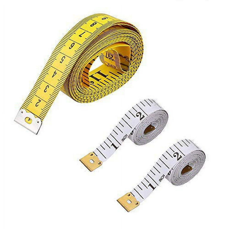 iHouse 3 Pack Soft Tape Measure ,120 Inches and 60 Inches,Pocket